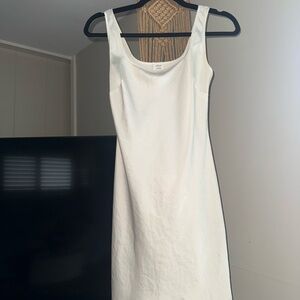 Aritzia WILFRED satin slip dress